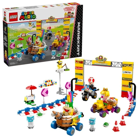 72036 Lego Super Mario - Baby Peach ve Grand Prix Seti 823 parça +8 yaş ürün görseli 1