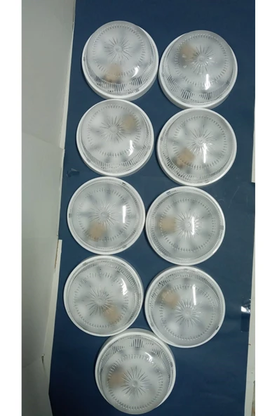 İNWATT Glop Tavan Armatür 9 Adet Dekoratif .Porselen Duylu 1.Kalite Ekonomik .banyo.wc.balkon.antre.koridor ürün görseli 1