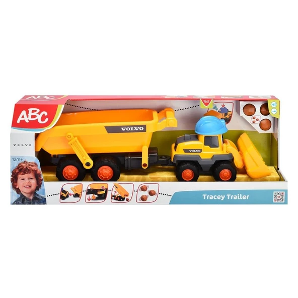 204119007 ABC Tracey Trailer -Dickietoys - Resim 5