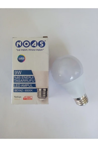 İNWATT Noas Tasaruflu Led Ampul 9w ürün görseli 1