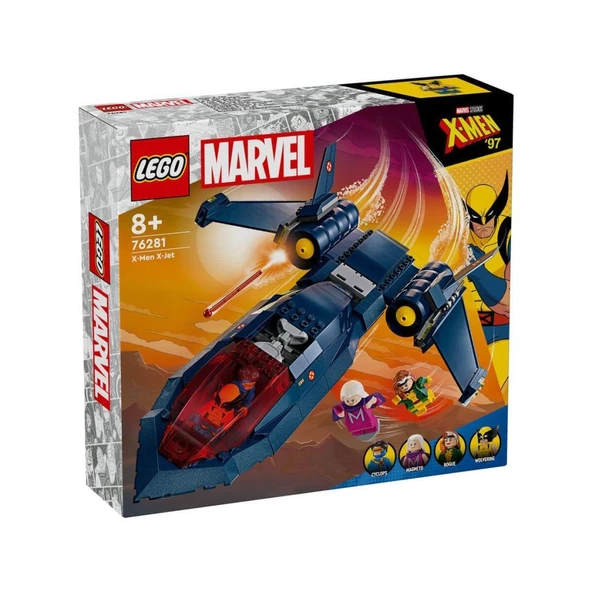 76281 Lego Marvel X-Men X-Jet 359 parça +8 yaş ürün görseli 1
