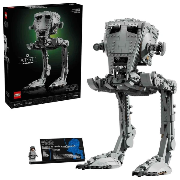75417 LEGO® Star Wars™ - AT-ST™ Walker 1513 parça +18 yaş ürün görseli 1
