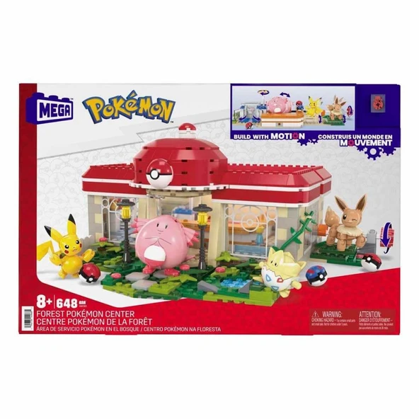 HNT93 MEGA Pokémon™ Pokémon Dinlenme Tesisi 648 parça +8 yaş ürün görseli 1