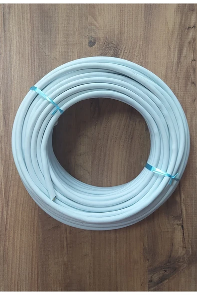 İNWATT 3x2.5 Ttr 50 Metre Çok Telli Beyaz Renk Izolasyonlu Topraklı Seyyar Elektrik Kablosu ürün görseli 1