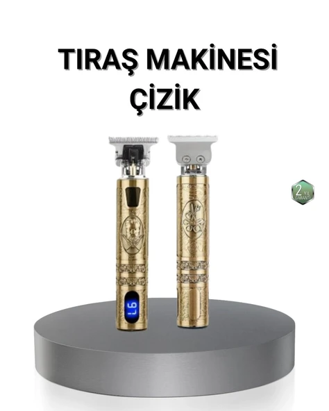 Kablosuz Şarjlı Profesyonel Tıraş Makinesi – 1800 Mah Lityum Pil ürün görseli 1