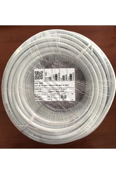 İNWATT 3x2.5 m m2 Ttr Cca Kablo - Tam Kesit 50 mt ürün görseli 1