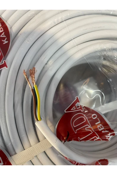 İNWATT 100 Metre 3x2.5 Mm2 Cca Alüminyum Bakır Karışımı. Tam Kesit Elektrik Kablosu ürün görseli 1