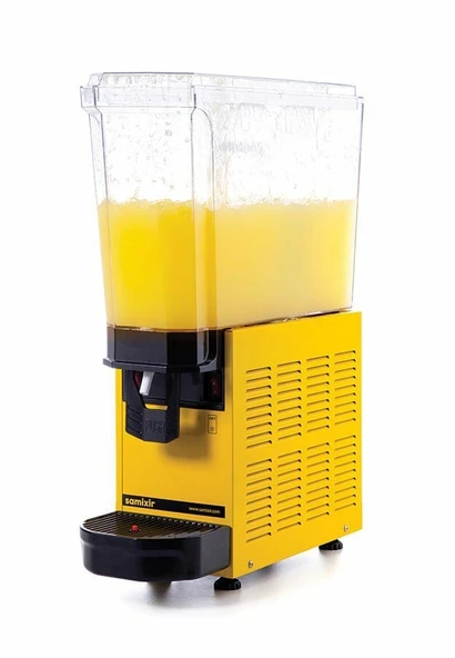 SAMIXIR Klasik Mono Fıskiyeli Soğuk İçecek Dispenseri 20 Litre Sarı ürün görseli 1