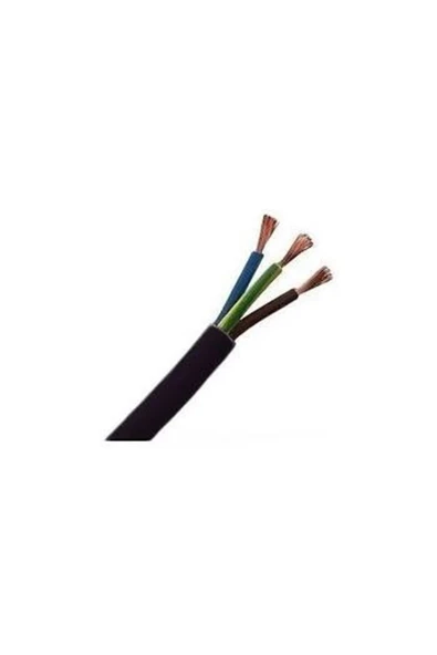 İNWATT 100 Metre 3x2,5 Ttr Cca Elektrik Kablosu Siyah ürün görseli 1