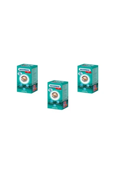 Abfen Nasorinse Plus Yetişkin Kit 3'Lü PAKET (SKT:02/2029) ürün görseli 1