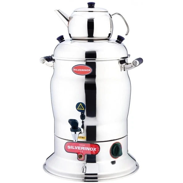 Çift Demlikli Semaver 16 LT ürün görseli 1