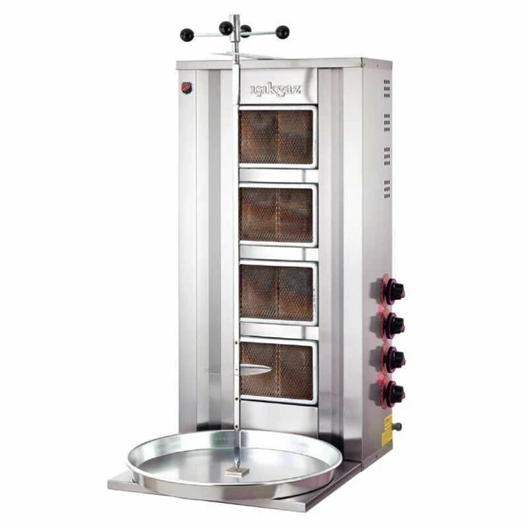 Işıkgaz Doğalgazlı 4 Radyanlı Döner Ocağı ürün görseli 1