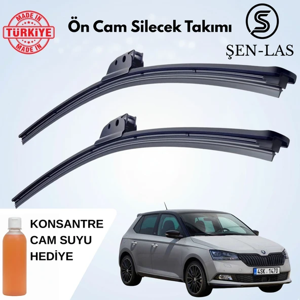 Skoda Fabia 2021-2026 Ön Cam Silecek Takımı Şs0055 ürün görseli 1