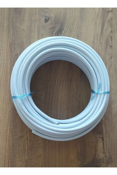 İNWATT 3x1.5 Ttr 40 Metre Çok Telli Beyaz Renk Izolasyonlu Topraklı Seyyar Elektrik Kablosu ürün görseli 1