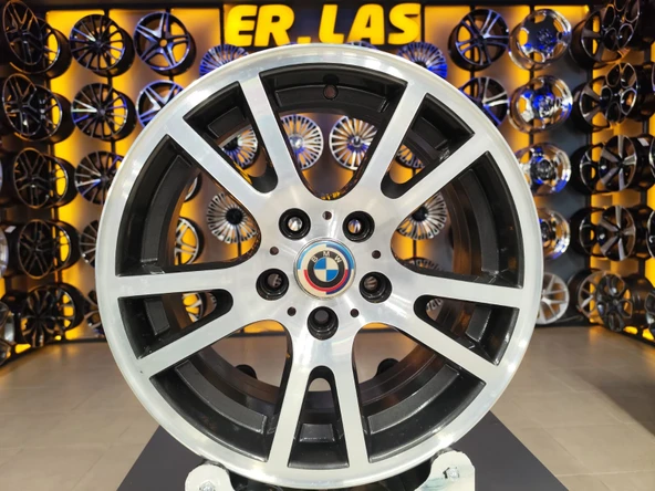 4 Adet BMW ORIJINAL 8*17 5*120 ET46 72.6 GUN MACK JANT REVİZE EDİLMİŞ (Takım) ürün görseli 1