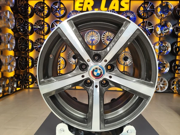 4 Adet BMW ORIJINAL 8*17 5*120 ET29 72.6 GUN MACK JANT REVİZE EDİLMİŞ (Takım) ürün görseli 1