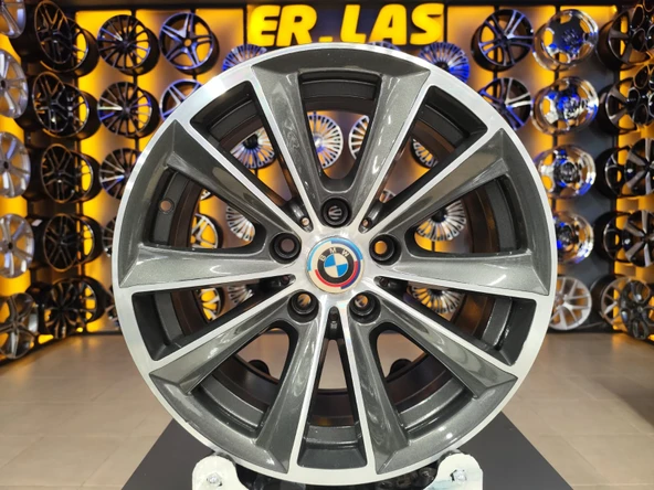 4 Adet BMW ORIJINAL 8*17 5*120 ET30 72.6 GUN MACK JANT REVİZE EDİLMİŞ (Takım) ürün görseli 1