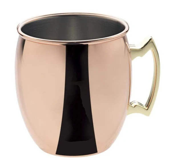 Çelik Moscow Mule Bardak Bakır 500 CC ürün görseli 1
