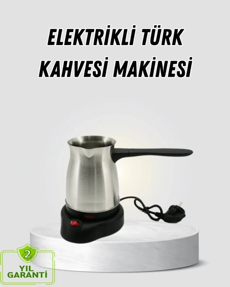 800w Paslanmaz Elektrikli Cezve Gizli Rezistans Ve Ergonomik Kulp ürün görseli 1