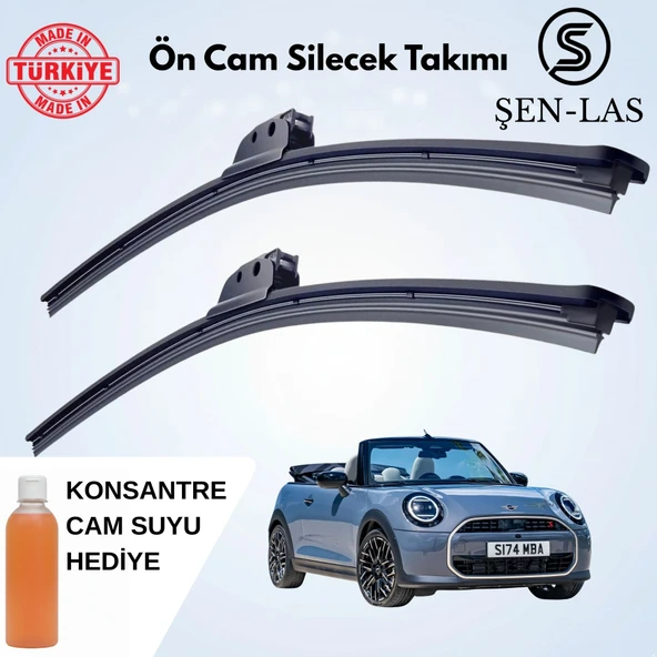 Mini Cooper Cabrio 2016-2024 Ön Cam Silecek Takımı Şs0002 ürün görseli 1