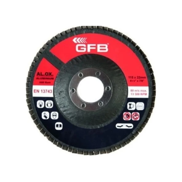 Gfb Flap Disk 115 mm 60 kum 2327 - Resim 2