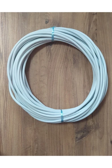 İNWATT 3x2.5 Ttr 20 Metre Çok Telli Beyaz Renk Izolasyonlu Topraklı Seyyar Elektrik Kablosu ürün görseli 1