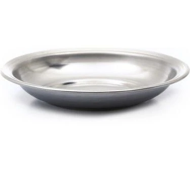Çelik Ekonomik Yemek Tabağı 17 Cm (12 Adet) ürün görseli 1