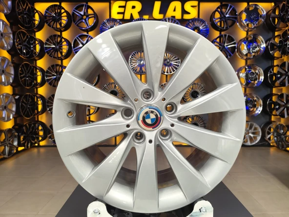 4 Adet BMW ORIJINAL 7.5*17 5*120 ET37 72.6 SILVER JANT REVİZE EDİLMİŞ (Takım) ürün görseli 1
