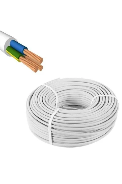 İNWATT 3x 1.5mm 100mt Cca Çok Telli Elektrik Ve Tesisat Kablosu ürün görseli 1