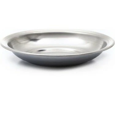 Çelik Yemek Tabağı 15 Cm (12 Adet) ürün görseli 1