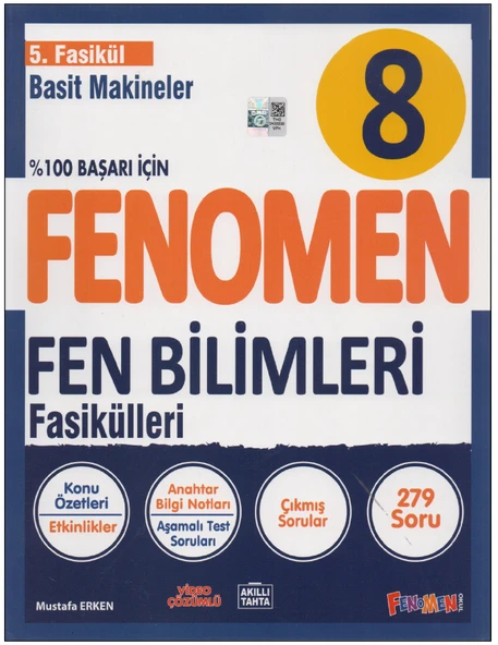Fenomen 8.Sınıf Fen Bilimleri 4.Fasikül ürün görseli 1