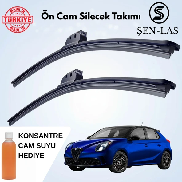 Alfa Romeo Mito 2007-2024 Ön Cam Silecek Takımı Şs0099 ürün görseli 1