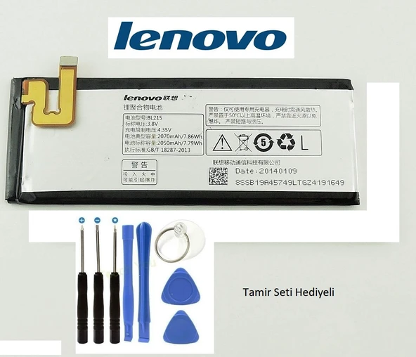Lenovo Vıbe X S960 BL215 Batarya ve Tamir Seti ürün görseli 1