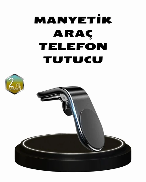 360° Dönebilen Manyetik Araç Telefon Tutucu Sarsıntısız Ve Şık Tasarımlı ürün görseli 1