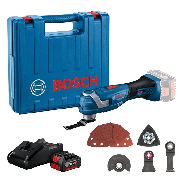 Bosch GOP 185-LI Salınım Hareketli Makina 1x4.0 Ah ürün görseli 1