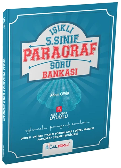 Bilal Işıklı 5. Sınıf Paragraf Işıklı Soru Bankası Bilal Işıklı Yayınları ürün görseli 1