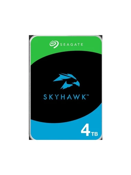Seagate 4Tb Skyhawk Rv St4000Vx016 3.5" 5900Rpm 256Mb 7X24 Güvenlik Hdd Distribitör Garantili ürün görseli 1