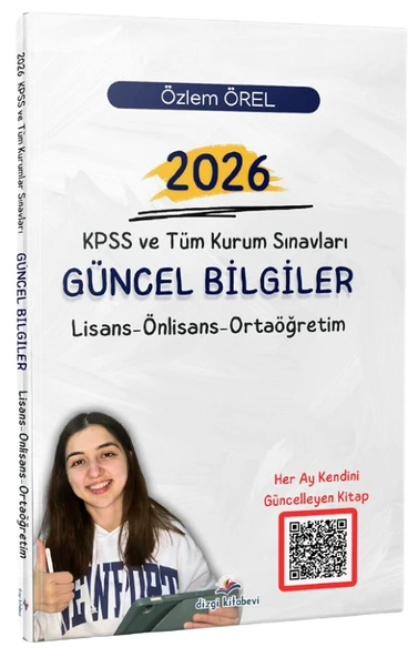 Dizgi Kitap 2026 KPSS ve Tüm Kurum Sınavları Güncel Bilgiler ürün görseli 1