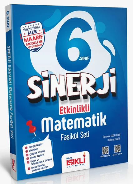 Bilal Işıklı 6. Sınıf Matematik Sinerji Etkinlikli Fasikül Seti Bilal Işıklı Yayınları ürün görseli 1