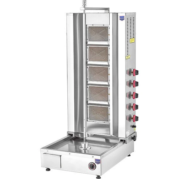 Remta 5 Radyanlı Alttan Motorlu Gazlı (CE) Döner Ocağı ürün görseli 1