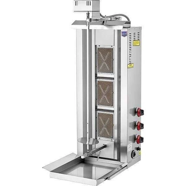 Remta Üç Radyanlı Üstten Motorlu Döner Ocağı (Gazlı) ürün görseli 1
