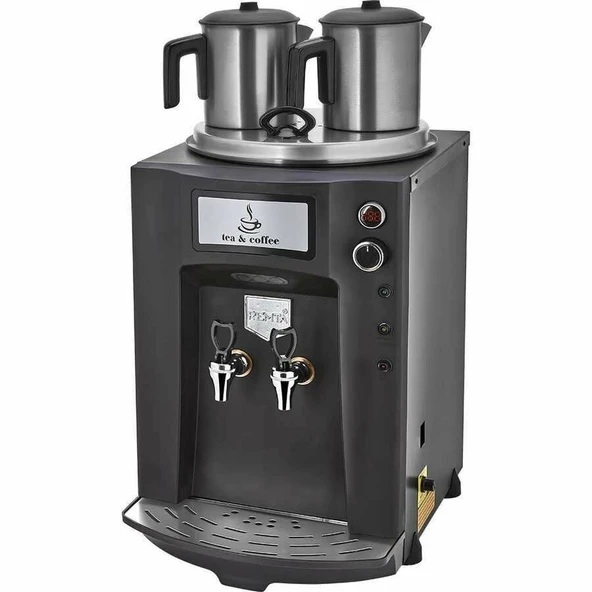 Remta Premium Siyah Çay Makinesi (Otomatik Su Almalı) ürün görseli 1