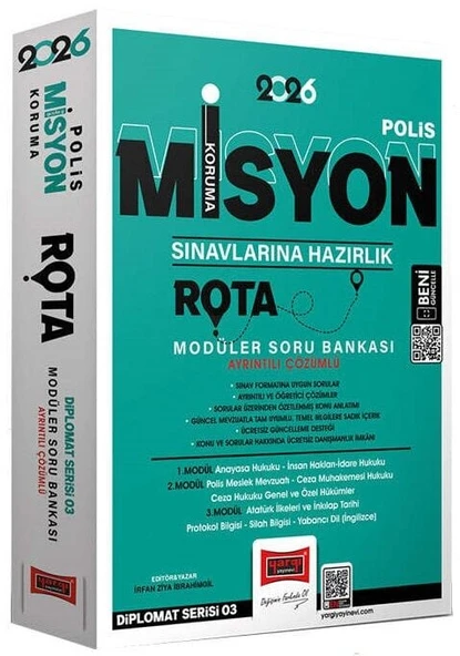 Yargı 2026 Polis Misyon Koruma Rota Soru Bankası Çözümlü Modüler Set Yargı Yayınları ürün görseli 1