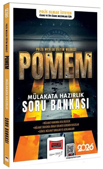Yargı 2026 POMEM Mülakata Hazırlık Soru Bankası Yargı Yayınları ürün görseli 1