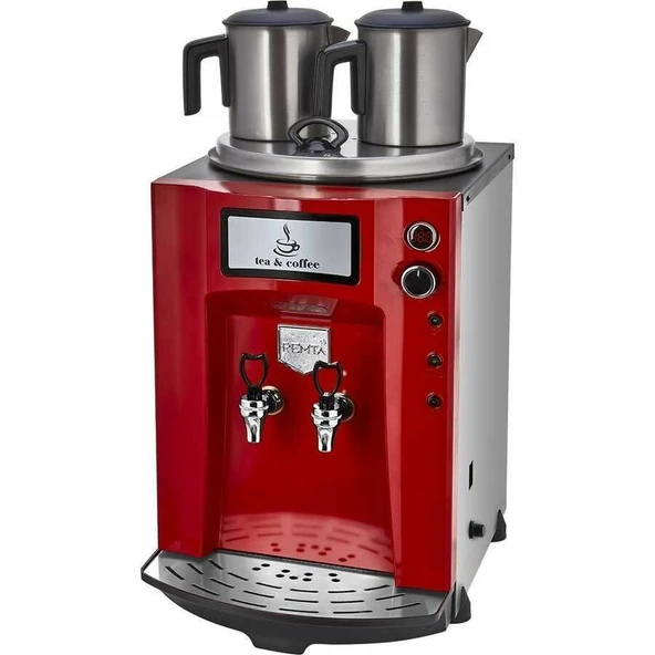 Remta Premium Kırmızı Çay Makinesi (Otomatik Su Almalı) ürün görseli 1
