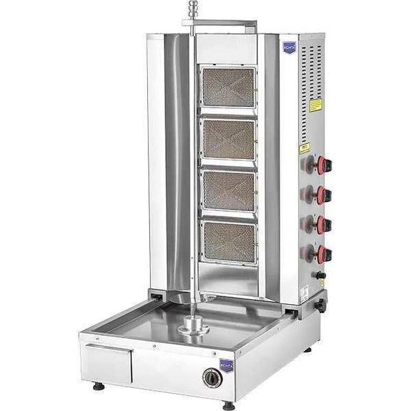Remta Dört Radyanlı Alttan Motorlu Döner Ocağı (Gazlı) ürün görseli 1