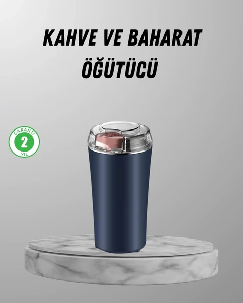 Elektrikli Kahve Ve Baharat Öğütücü – Güçlü Motor, Paslanmaz Çelik Gövde, Kolay Temizlik ürün görseli 1