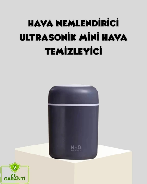 Led Işıklı Usb Nemlendirici – Sürekli Ve Aralıklı Püskürtme Modu ürün görseli 1