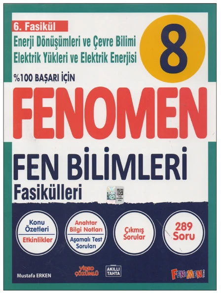 Fenomen 8.Sınıf Fen Bilimleri 6.Fasikül ürün görseli 1