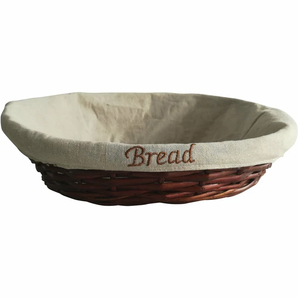 Hasır Açık Büfe Yuvarlak Sepet 45*17 Cm ürün görseli 1